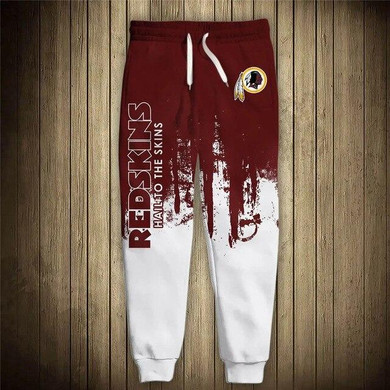 Men's Washington Redskins Sweatpants Printed 3D