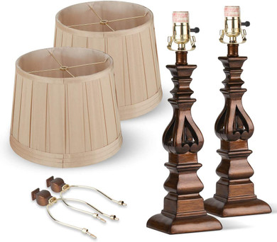 24" Table Lamp Set of 2 for Living Room