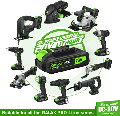 Cordless Li-ion Reciprocating Saw with 3pcs 6-inch Wood Saw Blade & 2pcs 6-inch Metal Saw Blade.