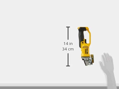 20V MAX* Lithium Ion 4-1/2” grinder (Tool Only), 4.71 pounds.