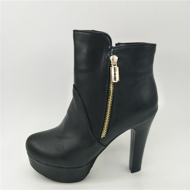 Super High Heel Ankle Boots | Platform Heel Ankle Boots