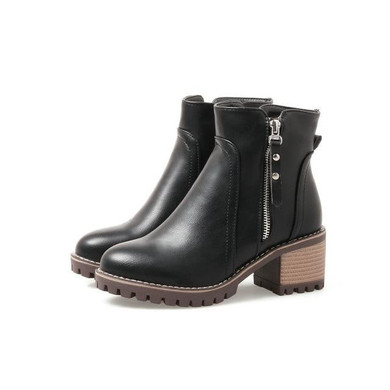 Women's Ankle Boots | Square Heel Riding Boots
