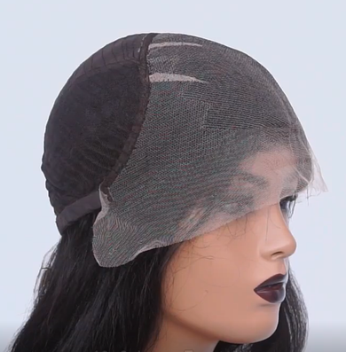 Short Black Lace Front Wig | 100% Lace Front Wig