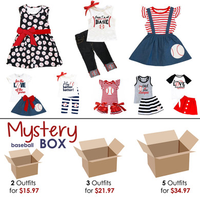 Baseball Mystery Box Girl