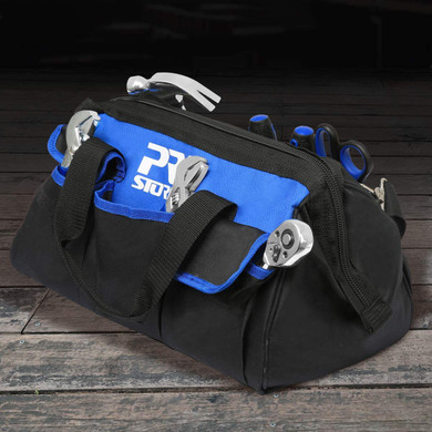 Hand Tool Set with Easy Carrying Storage Bag for DIY and Home Maintenance.