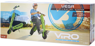 Transforming Electric Scooter & Mini Bike with New Street Art