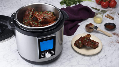 Zavor LUX LCD 8 Quart Programmable Electric Multi-Cooker: Pressure Cooker