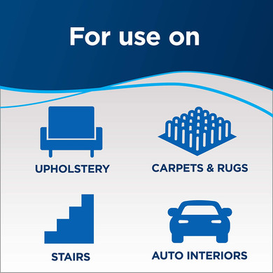BISSELL SpotClean ProHeat Portable Spot and Stain Carpet Cleaner, 2694, Blue