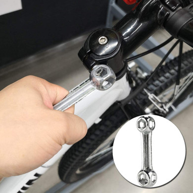 Emergency All in One Bicycle Repair Tool Kit w/ Tire Pump & Store Pouch.