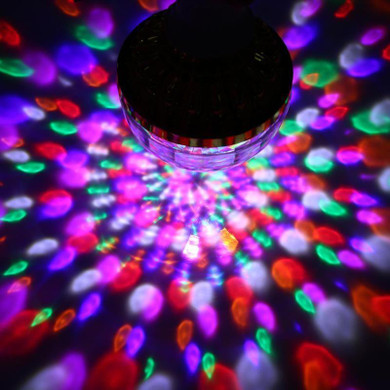 Rotating Crystal Magic Ball