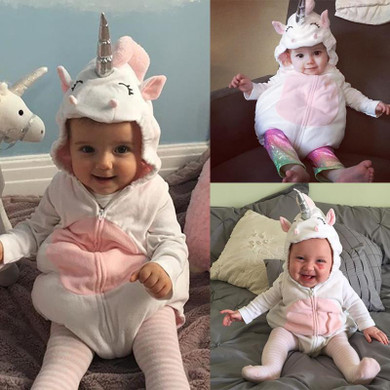 Cute Newborn Baby Unicorn Romper
