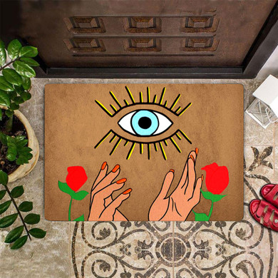 Evil Eye Doormat For Indoor Front Door Mat Decorative Hobby Lobby Home Mat
