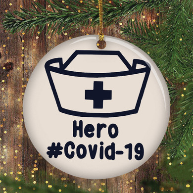 Corona Nurse Christmas Ornament For Nurse Christmas Tree 2020 Decoration Cute Gift For Nurse