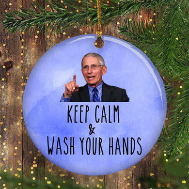 Dr Fauci Christmas Ornament Fauci Keep Calm & Wash Your Hand Ornament Hospital Christmas Decor Dr Fauci Christmas Ornament Fauci Keep Calm & Wash Your Hand Ornament Hospital Christmas Decor