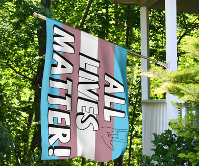 All Lives Matter Flag Transgender Pride Flag For Transgender Week 2020