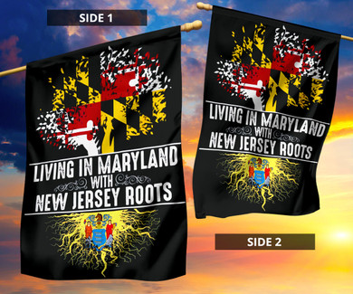 Living In Maryland With New Jersey Roots State Tree Flag New Jersey Pride Patriotic Home Decor