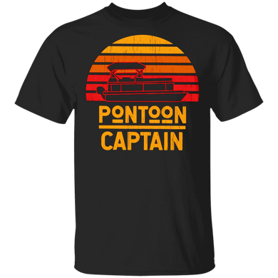 Pontoon Captain Shirt Pontoon Boat Captain T-Shirt Only Drunker Gift Idea For Him