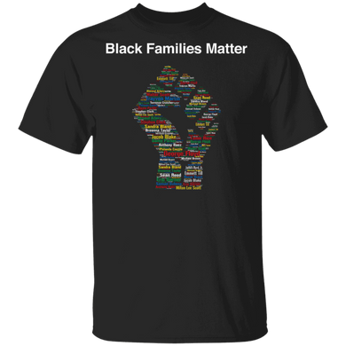 Black Families Matter Shirt Protest Blm Fist T-Shirt No Justice No Peace Merch