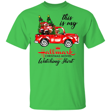 Family Dachshund This Is My Hallmark Christmas Movies Shirt Cute Xmas Gift Ideas