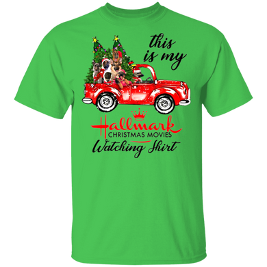 Family German Shepherd This Is My Hallmark Christmas Movies Shirt Xmas Tree Gift For You