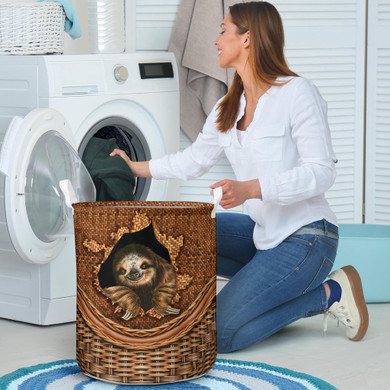 Sloth Decorative Laundry Basket Storage Bin Mothers Day Gift Ideas Sloth Lovers