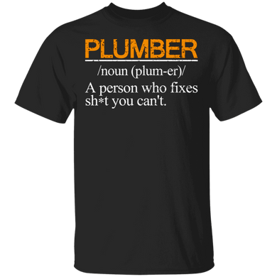 Funny Noun Plumber Definition T-Shirt Funny Plumber Meaning Shirt Birthday Gift For Brother