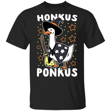 Witch Duck Honkus Ponkus Halloween T-Shirt Funny Halloween Costumes 2020 Family Presents