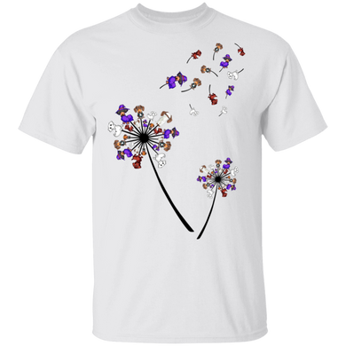 Dachshunds Dandelion Flower Halloween T-Shirt Creative Halloween Costume Ideas Dachshund Gifts