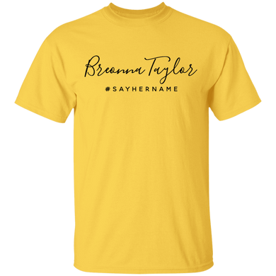 Breonna Taylor T-Shirt Say Her Name Shirt Justice For Breonna