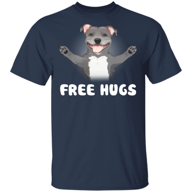 Pitbull Free Hugs Cute T-Shirt Gift For Pitbull Lovers