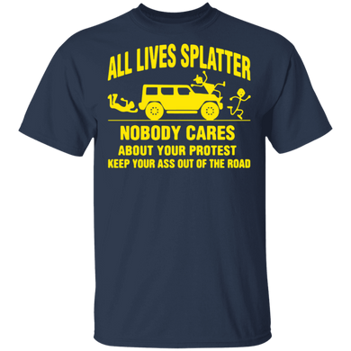 All Lives Splatter Shirt Blm Fist Fundraiser