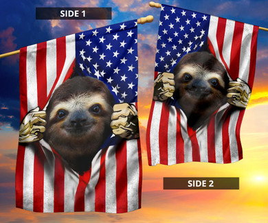 Sloth American Flag Fourth Of July Flag Patriotic Gift For Sloth Lovers Sloth American Flag Fourth Of July Flag Patriotic Gift For Sloth Lovers