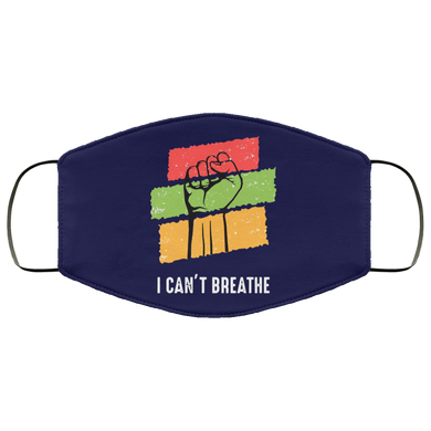 I Can't Breathe Face Masks Justice For George Floyd Blm Fist