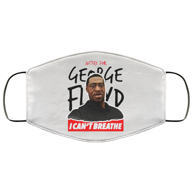 Justice For George Floyd Face Masks I Can't Breathe Blm