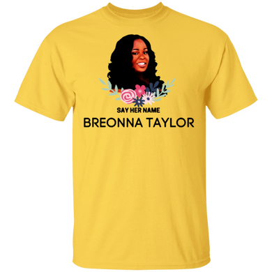 Say Her Name Breonna Taylor T-Shirt Be Kind Asl Shirt