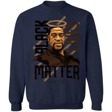George Floyd Black Lives Matter Sweatshirt Say His Name George Floyd Shirt Blm