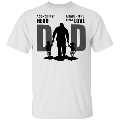 Best Father's Day Gifts A Son's First Hero Dad Shirt