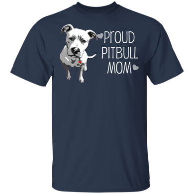 Proud Pitbull Mom T-Shirt Tattoos I Love Mom First Mothers Day Gifts