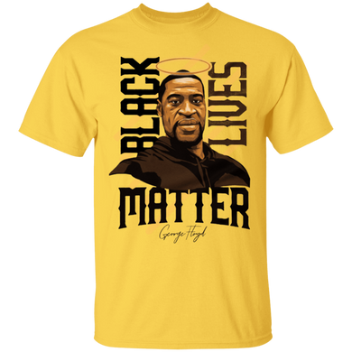 George Floyd Black Lives Matter T-Shirt Say His Name George Floyd Shirt Blm
