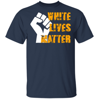 White Lives Matter T-Shirt George Floyd Protest Shirt