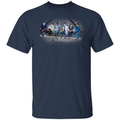 Doctor Lunch Atop A Skyscraper T-Shirt Best Gifts For Doctors