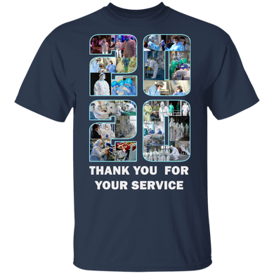 Nurse 2020 Thank You For Your Service T-Shirt Best Gifts For Doctor