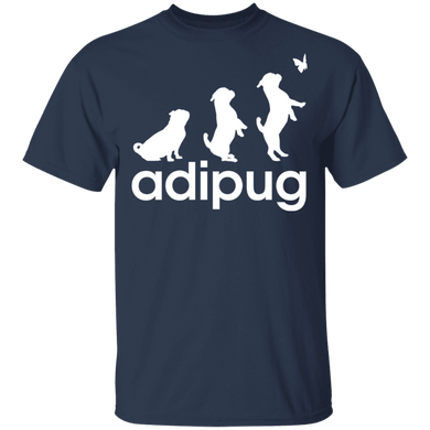 Adipug Funny Pug Shirt Gifts For Pug Lovers
