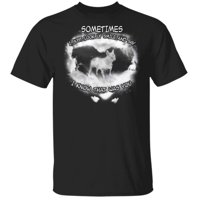 Frenchie Sometimes I Just Look Up Smile T-Shirts With Sayings Gifts For Best Friend