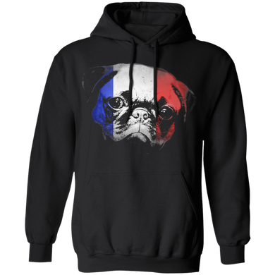 Pug France T-Shirt Gifts For Dog Owners Presents For Best Friends