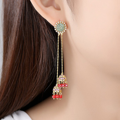 'Nada' Earrings - 18K Gold Finish