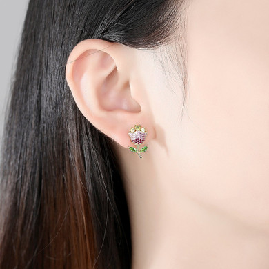 'Ottima' Earrings - 18K Gold Finish