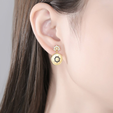 'Amalia' Earrings - 18K Gold Finish