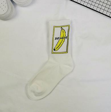 Banana Me Crazy Socks