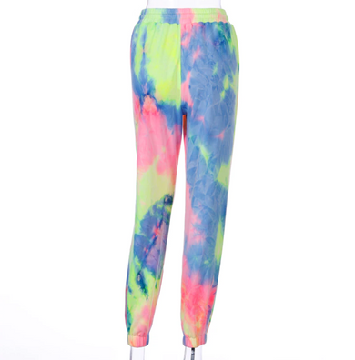 Rainbow Tie Dye Sweatpants